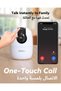 4K Security Camera for Home, 8MP Indoor WiFi Camera with Dual Band Wi-Fi/One-touch Call/Human Pet Detection/Color Night Vision/Privacy Mode/Pan & Tilt, Ranger 2C Pro 4K Home Surveillance Camera - 6