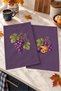 Grape Garden Grape and Leaf Patterned Fall Decorative 2-Piece Kitchen Towel Set, 35x55 cm - 8