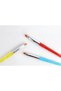 Nail Art Brush Kit with Flat & Oval Brushes for All Your Nail Art Needs | | (Flat Synthetic Kit 1) - 4