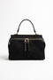 BIBURY Black Suede Women's Shoulder Bag - 6