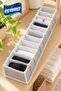 Small 11-Compartment Accordion Drawer Organizer – Sock and Underwear Organizer 11 × 41 × 12 cm - 4