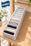 Medium 11-Compartment Accordion Drawer Organizer – Sock and Underwear Organizer 15 × 43 × 14 cm - 3