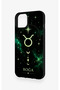 iPhone 13-Compatible Silicone Case with Taurus Zodiac Sign Design - 4