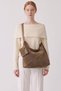 GRANDY Mink Suede Genuine Leather Women's Shoulder Bag - 2