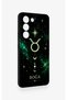 Vivo V30 Lite Compatible Taurus-Themed Patterned Silicone Case - 3