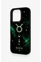 iPhone 16 Pro Compatible Silicone Case with Taurus Zodiac Sign Design - 4