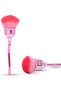 Vegan & Cruelty-Free - Nail Art Powder Dust Removal Brush - Soft Bristles for Acrylic Powders, Glitters & Dips - Manicure Tool - Home & Salon Use | Purple, Rose Brush - 3