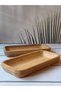 Bamboo Lateria Serving Plates, Set of 2, 25 cm - 2