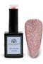 Black Elite Gel Nail Polish 121 Rose Dawn Glitter (Dusty Rose), 15ml - Soak Off UV LED Gel Polish, Long-Lasting High Gloss Colour for Salon and Home Manicure - 2
