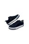MEN'S LACE-UP LEATHER NUBUCK BLACK LEATHER-LINED CASUAL SHOES WITH STITCHED RUBBER SOLE - 5