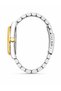 Crest Line Silver Gold White Dual-Time Wristwatch - 2