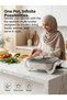 All-in-One Electric Cooker, Large Capacity Nonstick Electric Frying Pan, Thermostat Control Multi Cooker, Ideal for Shabu Shabu, Stir Fry and Braised Food for Family - 7