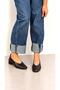 Luka Women's Everyday Padded Wedge Heel Leather Ballet Flats - 4