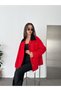 Women's Velvet-Collar Gabardine Relaxed-Fit Four-Pocket Jacket - 6