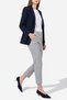 VELOUR Navy Blue Suede Genuine Leather Women's Low-Heeled Shoes - 2