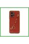 غطاء هاتف Redmi Note 12 4G من Esila، مصنوع من السيليكون - باللون الأحمر، من BEZOSS.
