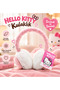 Hello Kitty Pink and White Plush Ear-Covering Winter Headphones