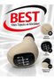Mercedes W124-201 (190-200-250-300 E D) Manual Gear Shift Knob, Beige Leather (5-Speed)