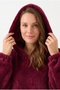 MBEY BORDO Wellsoft Hooded Wearable Blanket - Unisex Cozy TV Blanket, 1 PIECE - ONE SIZE - 3