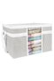 (4 Pcs) Windowed Sweater Storage Organizer 45 X 40 X 30 cm - 2