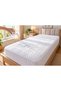 Bamboo Fabric Fitted Single-Size Mattress Protector - 3