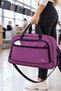 VT-012 Linen Unisex 3-Compartment Hand- and Shoulder-Carry Daily Travel, Gym, Fitness, and Sports Bag LILAC - 6
