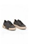 Women's Casual Walking Sneakers with Black Laces and a Thick, Comfortable Sole 261261 - 4
