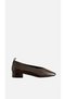 Luka Women's Everyday Padded Wedge Heel Leather Ballet Flats - 6