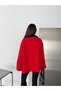 Women's Velvet-Collar Gabardine Relaxed-Fit Four-Pocket Jacket - 8