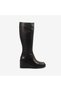 Women's Genuine Leather Boots with Thermal Insoles and 7cm Wedge Heels 12068