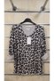 Leopard Pattern Lightweight Angora Sweater - 2