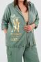 Women's Plus Size 33303 Printed Sweatshirt - 5