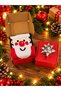 New Year's Gift in a Red Box - UNISEX Christmas Stocking - Gift Stocking in a Red Box - NEW YEAR'S STOCKING