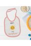 BK Kids Little Sunshine-Printed Pink Baby Bib
