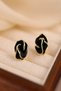Vintage-Style Camellia Flower Earrings - 3