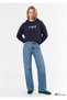 Logo Navy Blue Hooded Sweatshirt 1S20139-82318