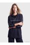 Rmz Gi̇yi̇m Farkiyla Soft Touch Loose Fit Women's Sweatshirt Tunic