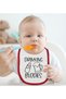 BK Kids "Drinking Buddies" Design Red Baby Bib - 1 en124521 - 2