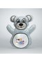 Cute Blue Bear Pillow with Super Bear Design - 1