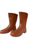 Unisex Terracotta Color Short 30 cm Garden Rain Boots - 2