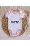BK Kids Hayirdur-Designed Pink Baby Bodysuit-1, 9–12 Months - 3