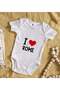 BK Kids "I Love Rome" Design Baby Bodysuit - Model 1, 0–3 Months - 2