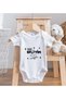 BK Kids "I'm an Office Worker" What Happened? Patterned White Baby Bodysuit-1 0-3 Months 955273c0 - 4
