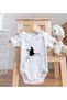 BK Kids Atatürk-Themed White Baby Bodysuit and Bib Gift Set-27, 3–6 Months - 5