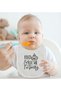 BK Kids "I'm Pretty" Designer Baby Bodysuit and Bib Gift Set - Model 1, 6–9 Months - 3