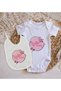BK Kids "My Aunt Is Different" Designer Baby Bodysuit and Bib Gift Set - Model 1, 9–12 Months - 2
