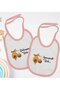 BK Kids "Grandma and Dad's Honey" Design 2-Pack Pink Baby Bibs - 1 en127069