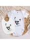BK Kids Atatürk-Themed White Baby Bodysuit and Bib Gift Set-25, 9–12 Months - 2