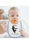 BK Kids Atatürk-Themed Blue Baby Bib - 23 - 2