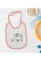Bk Kids Hey You Designed Pink Baby Bib En121403